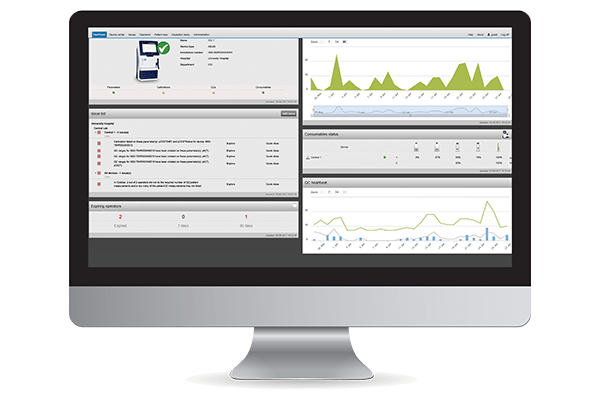 Eine POCT-IT-Lösung, die Sie beim Management Ihrer Geräte unterstützt