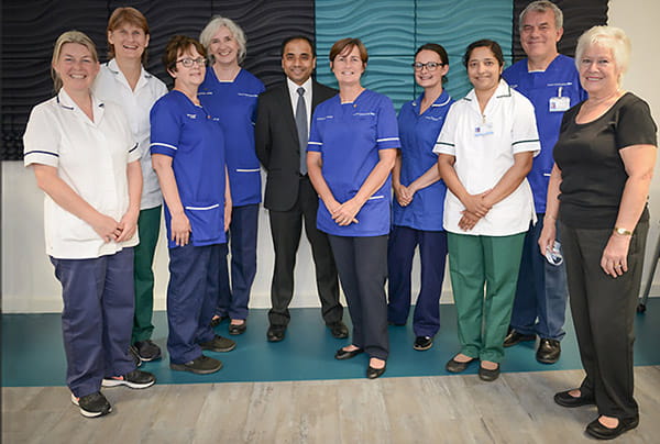 Das Team am Royal Preston Hospital
