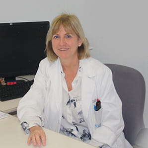 Nuria Estañ Capell, Leiterin der Abteilung Klinische Analyse